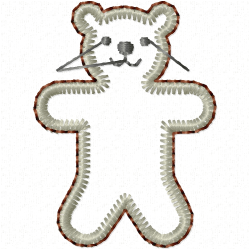 Teddy Embroidery Design 6 Teddy Embroidery Design 6